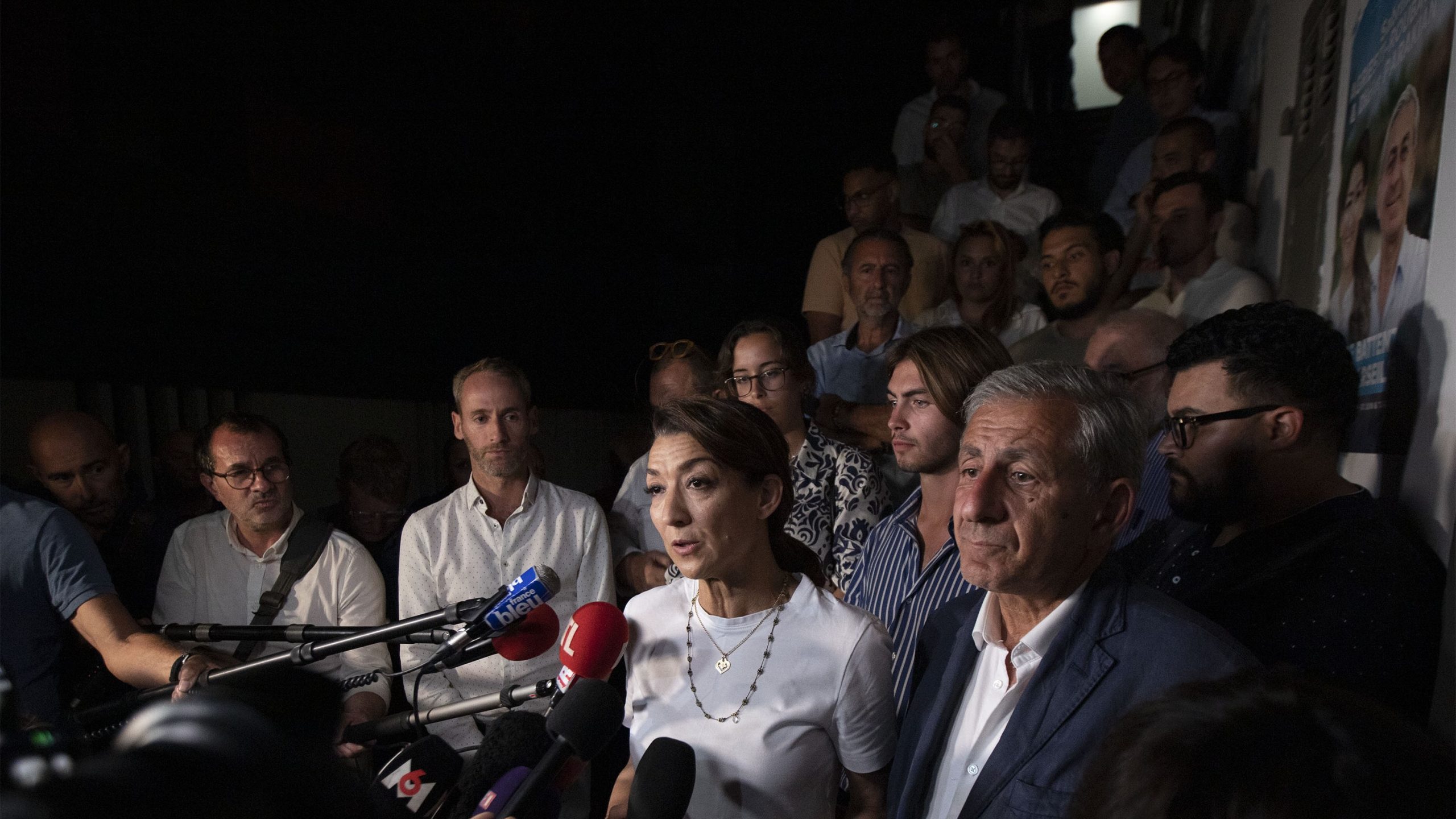 Sabrina Agresti-Roubache, au soir de la défaite. Photo : Emilio Guzman.