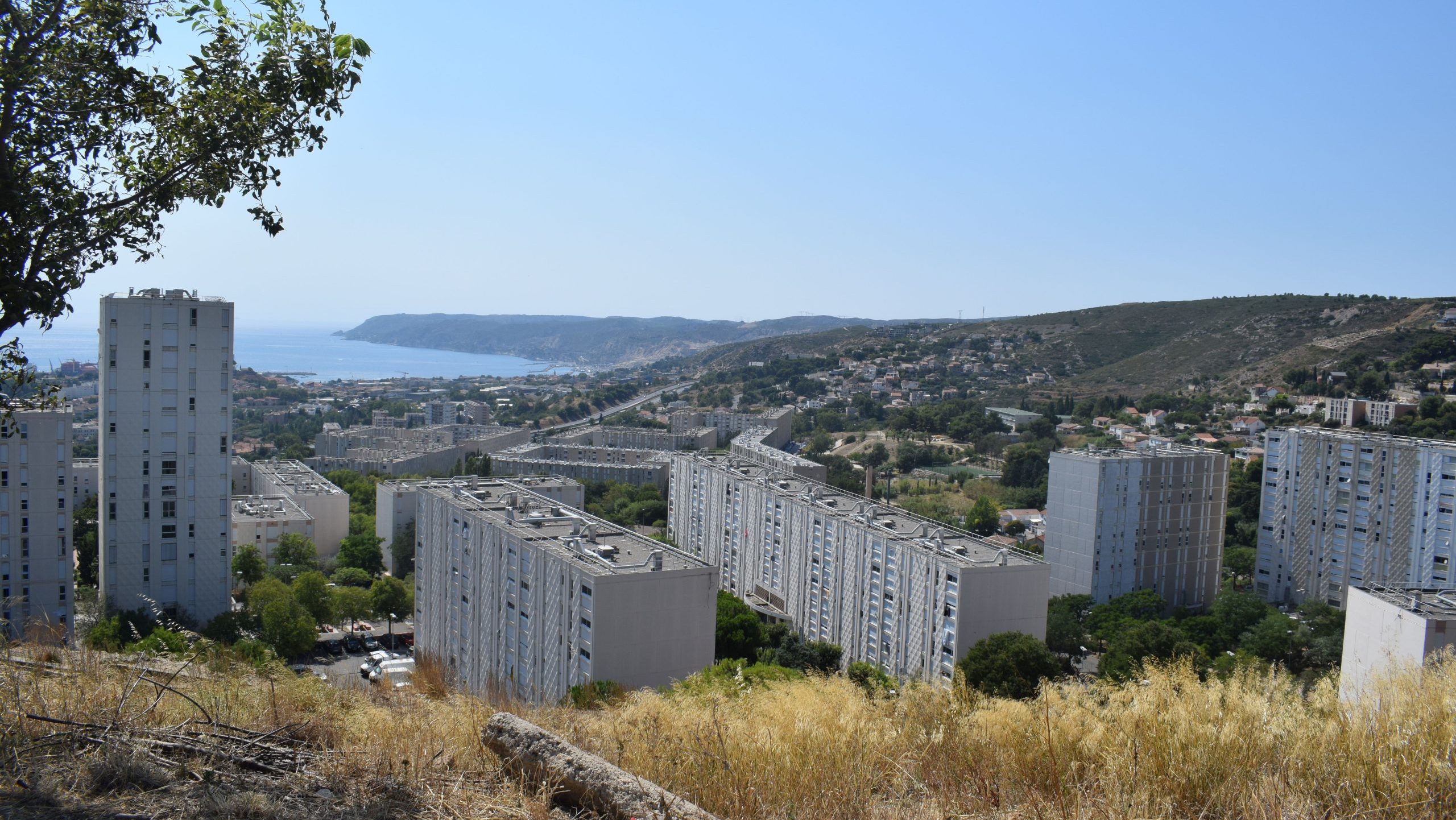 La Bricarde et la Castellane, vues depuis le Plan d