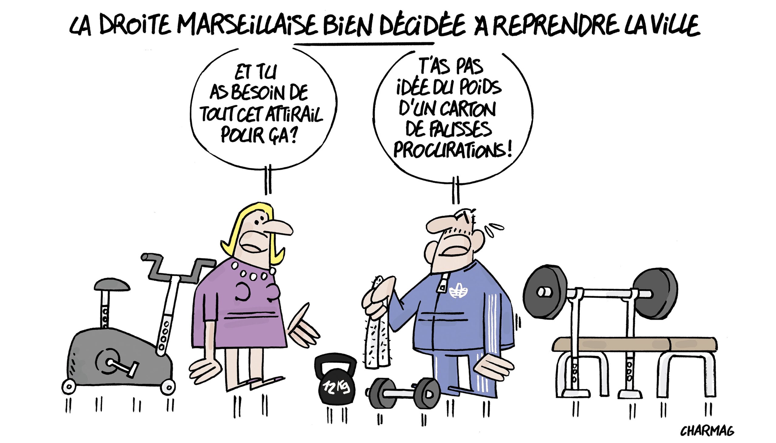 La droite à l’assaut de la mairie : le clin d’œil de Charmag
