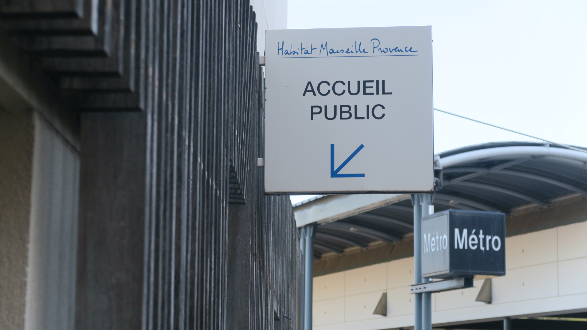 Le siège social du bailleur Habitat Marseille Provence (HMP) à Frais-Vallon. (Photo : CM).