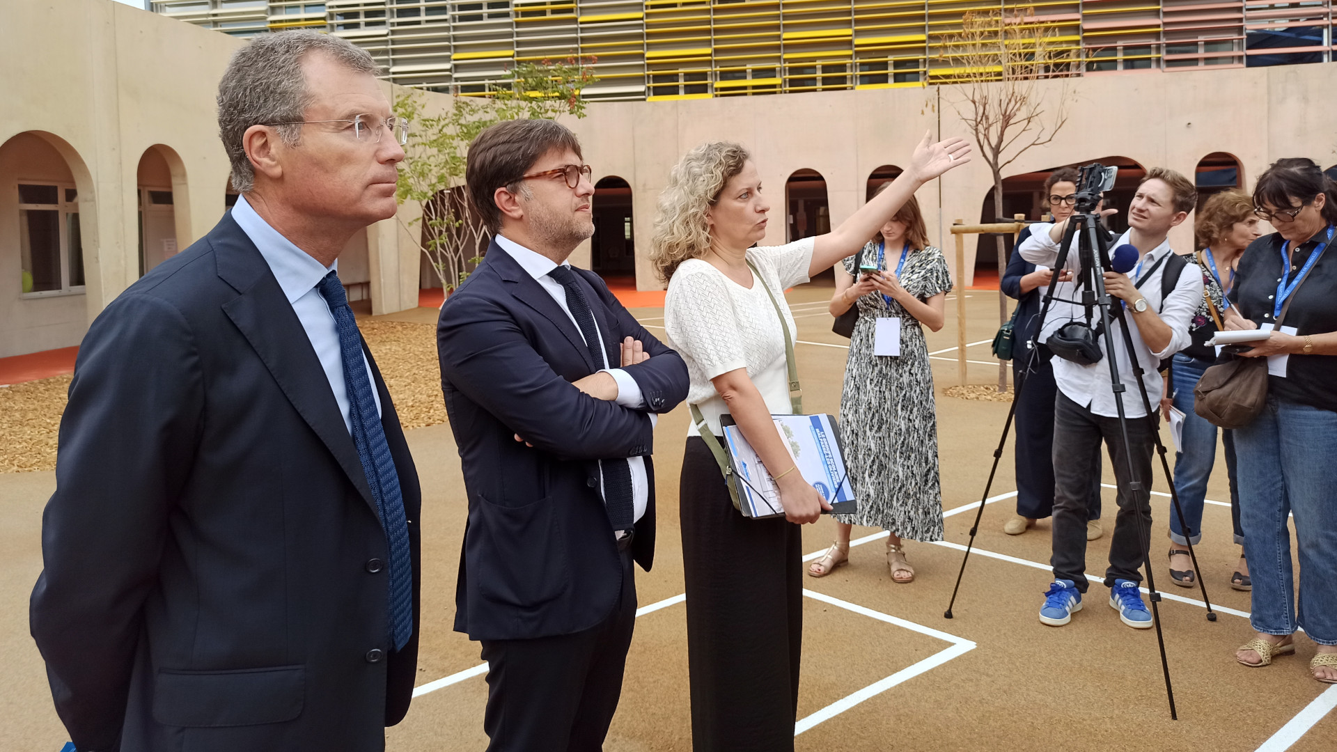 Le préfet Christophe Mirmand et le maire Benoît Payan à l