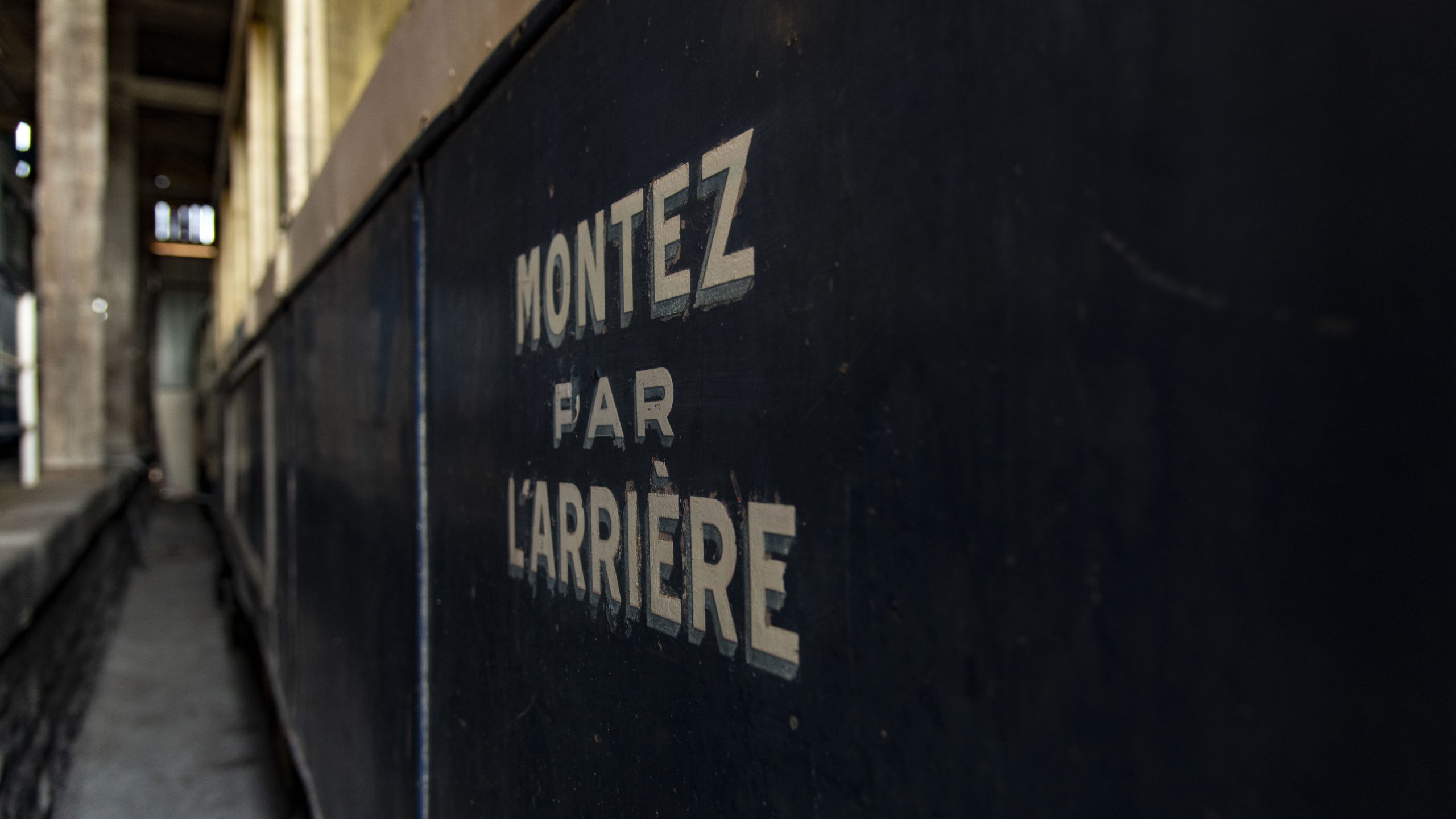 Une des machines à remonter le temps qui attend ses visiteurs. Guillaume Origoni / Agence Hans Lucas