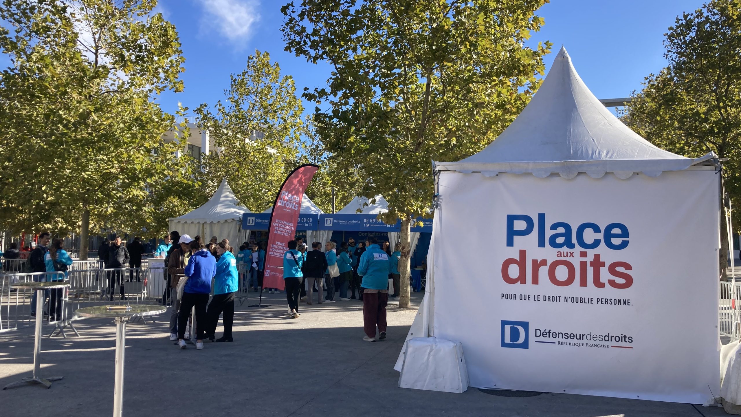 Cette action a aidé des dizaines de Marseillais à connaître leurs droits. (Photo : CM)