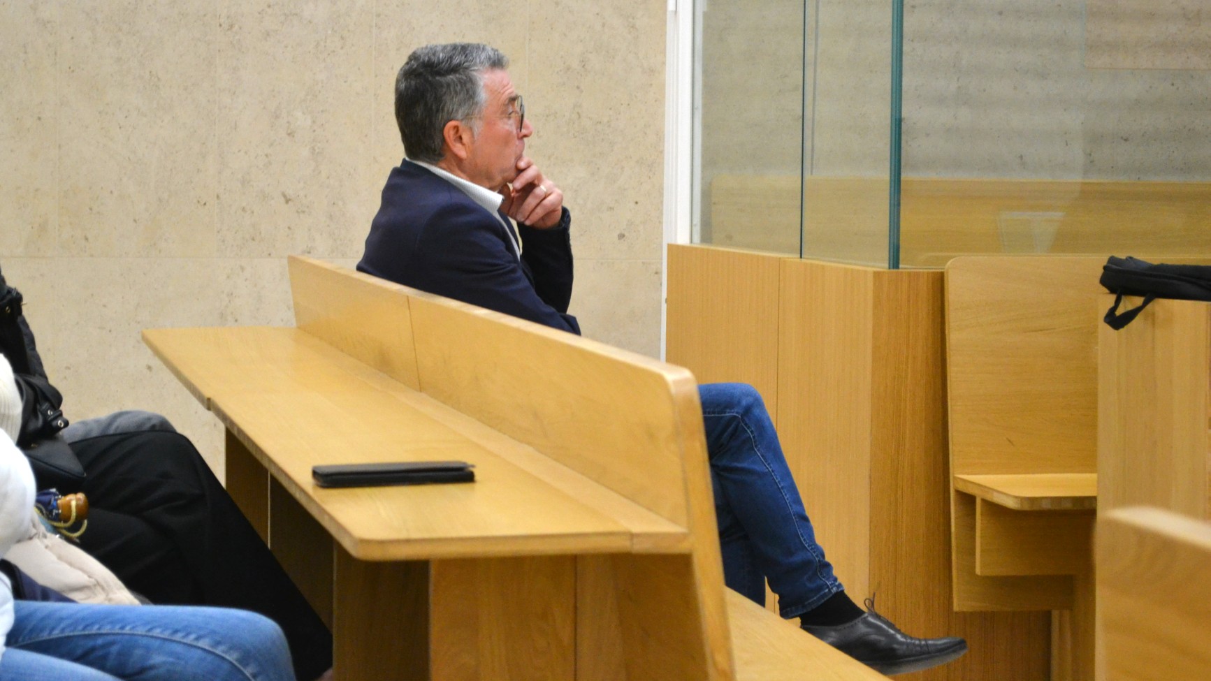 André Bertero au tribunal judiciaire d