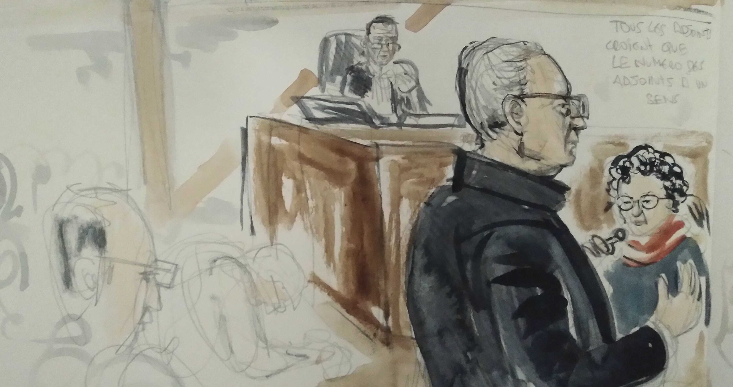 À la barre, Claude Bertrand se contente d