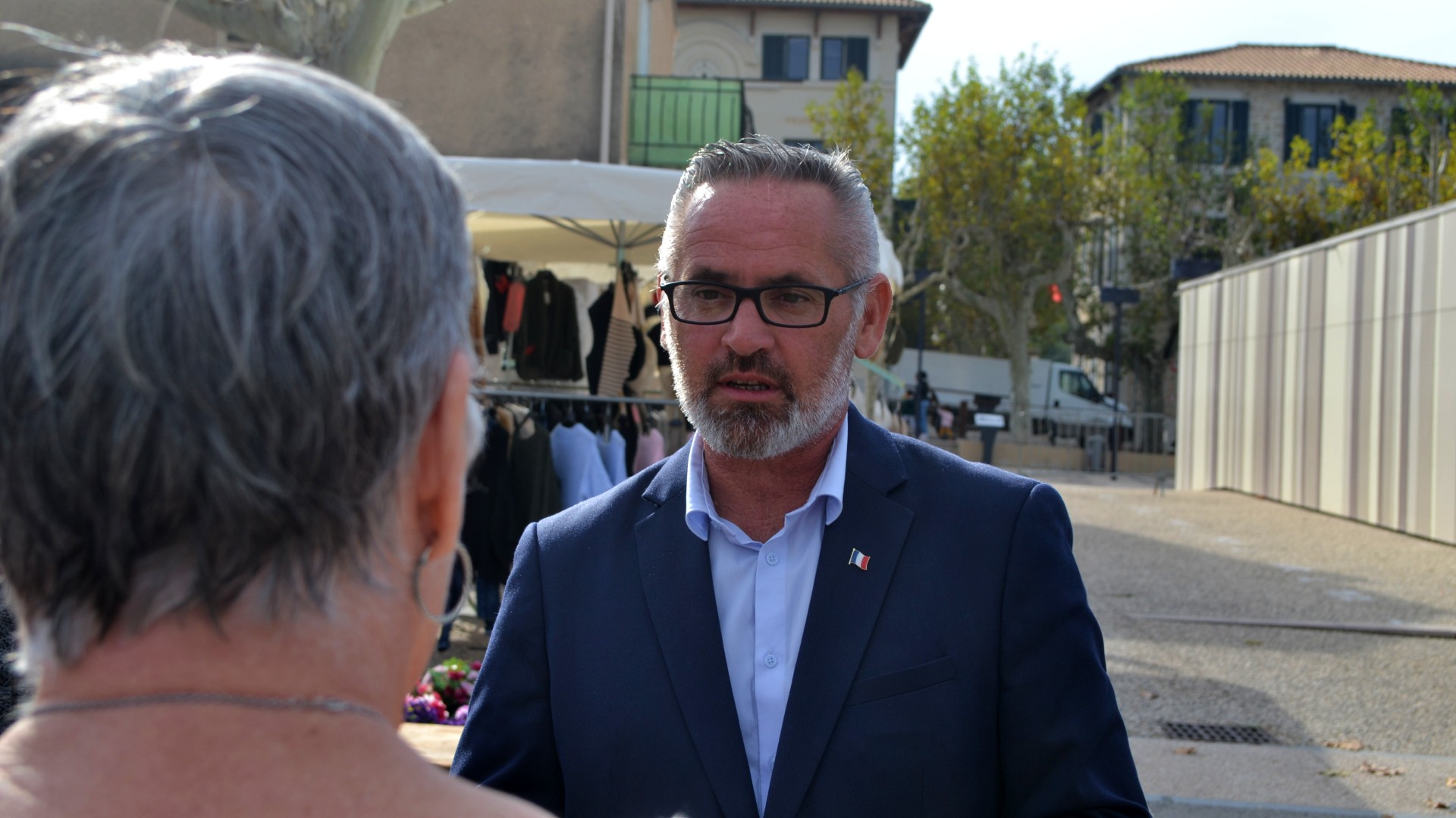 Christophe Gonzalez 5RN) est élu maire de Rognac. (Photo : Marie Lagache)