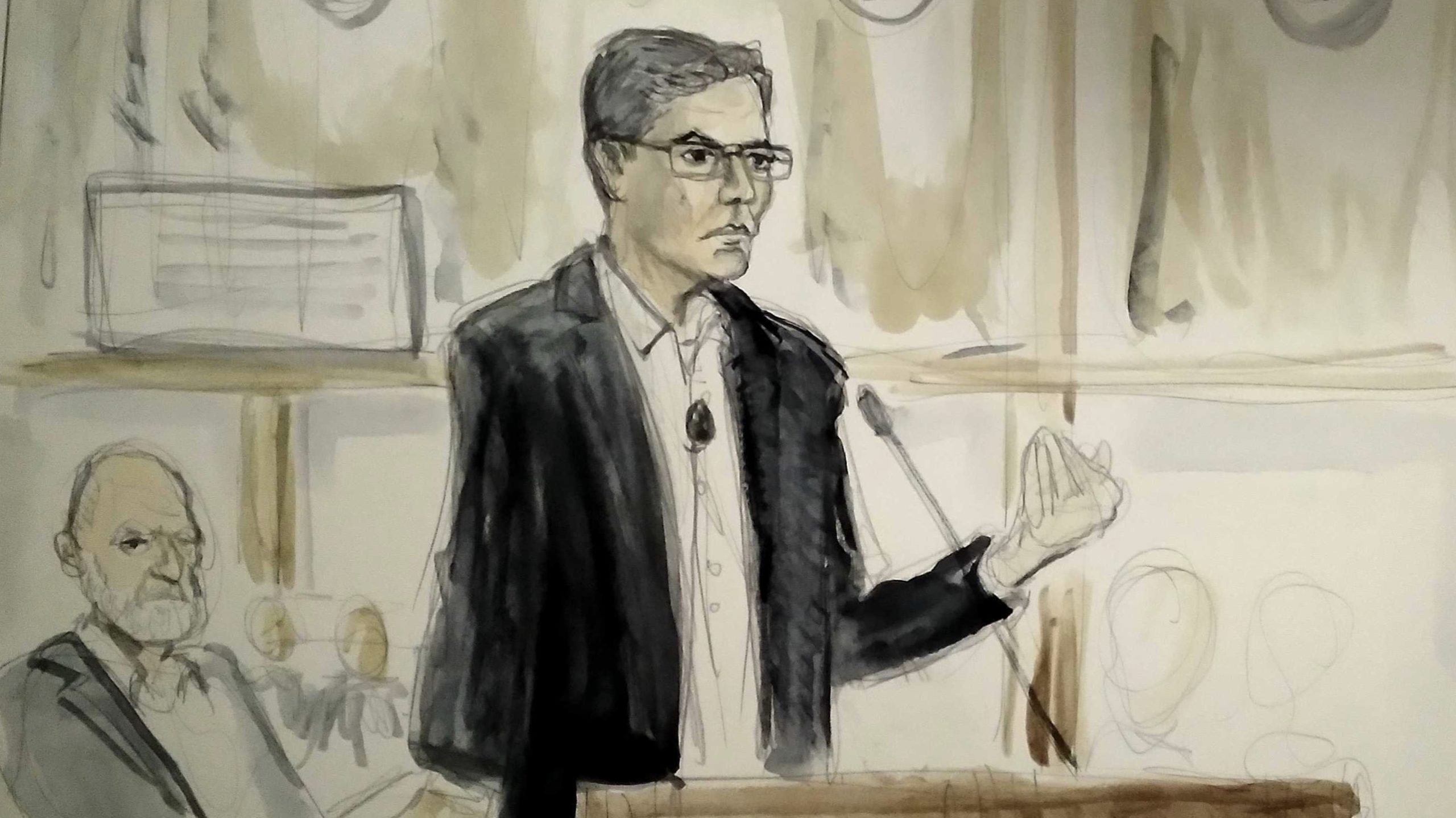 Julien Ruas est le seul élu municipal mis en examen dans ce dossier. (Dessin : Ben 8)