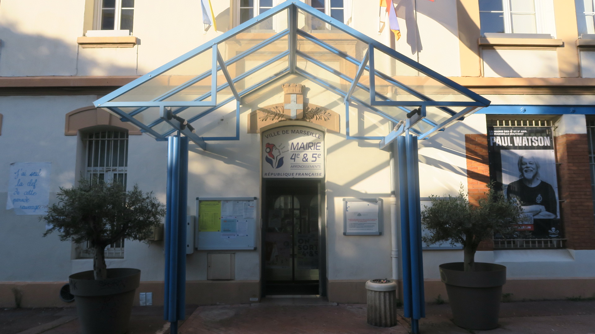 Mairie des 4e et 5e arrondissements. (Photo : CM)