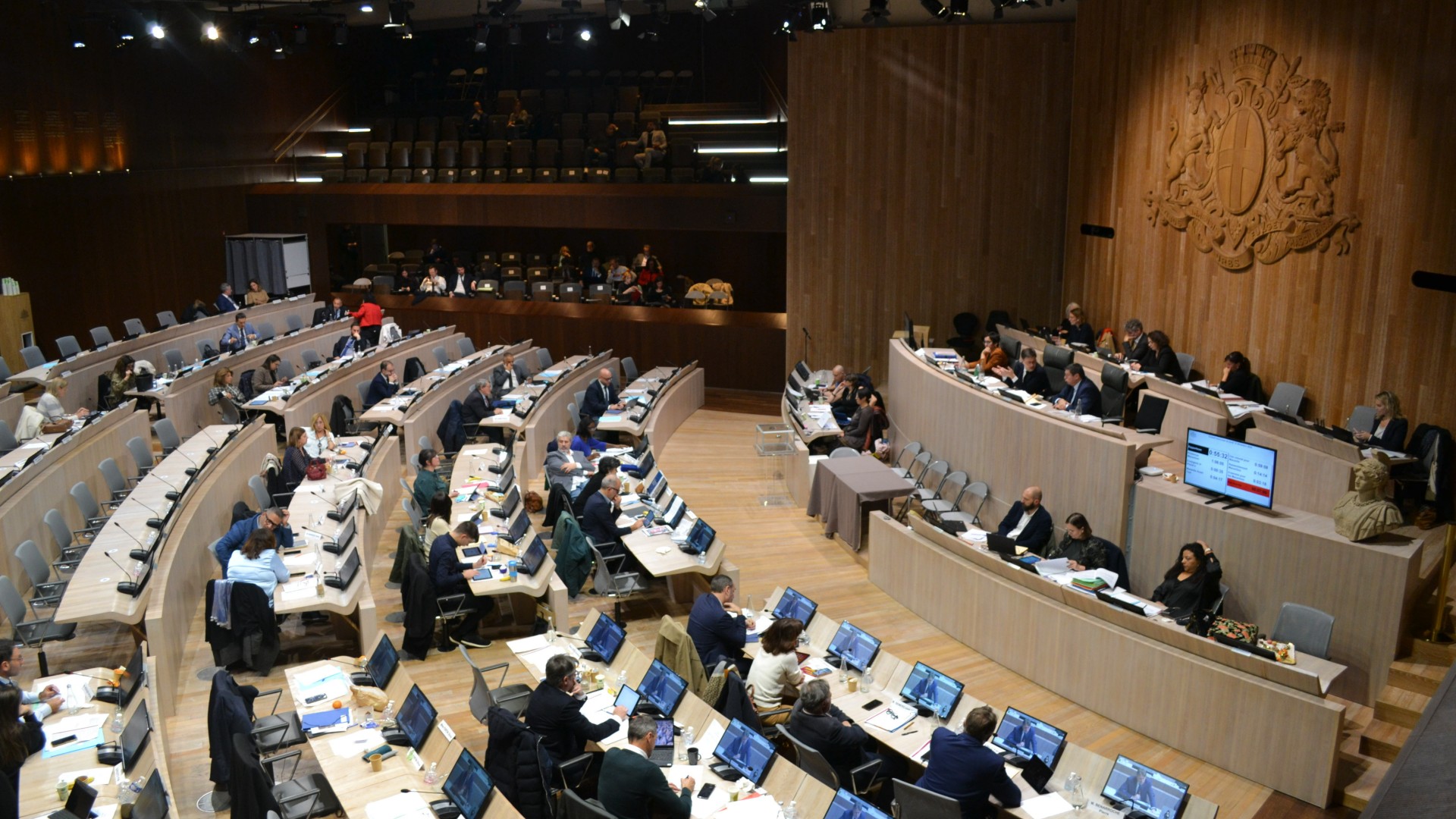 Le conseil municipal de Marseille en décembre 2024. ( Photo : ML)