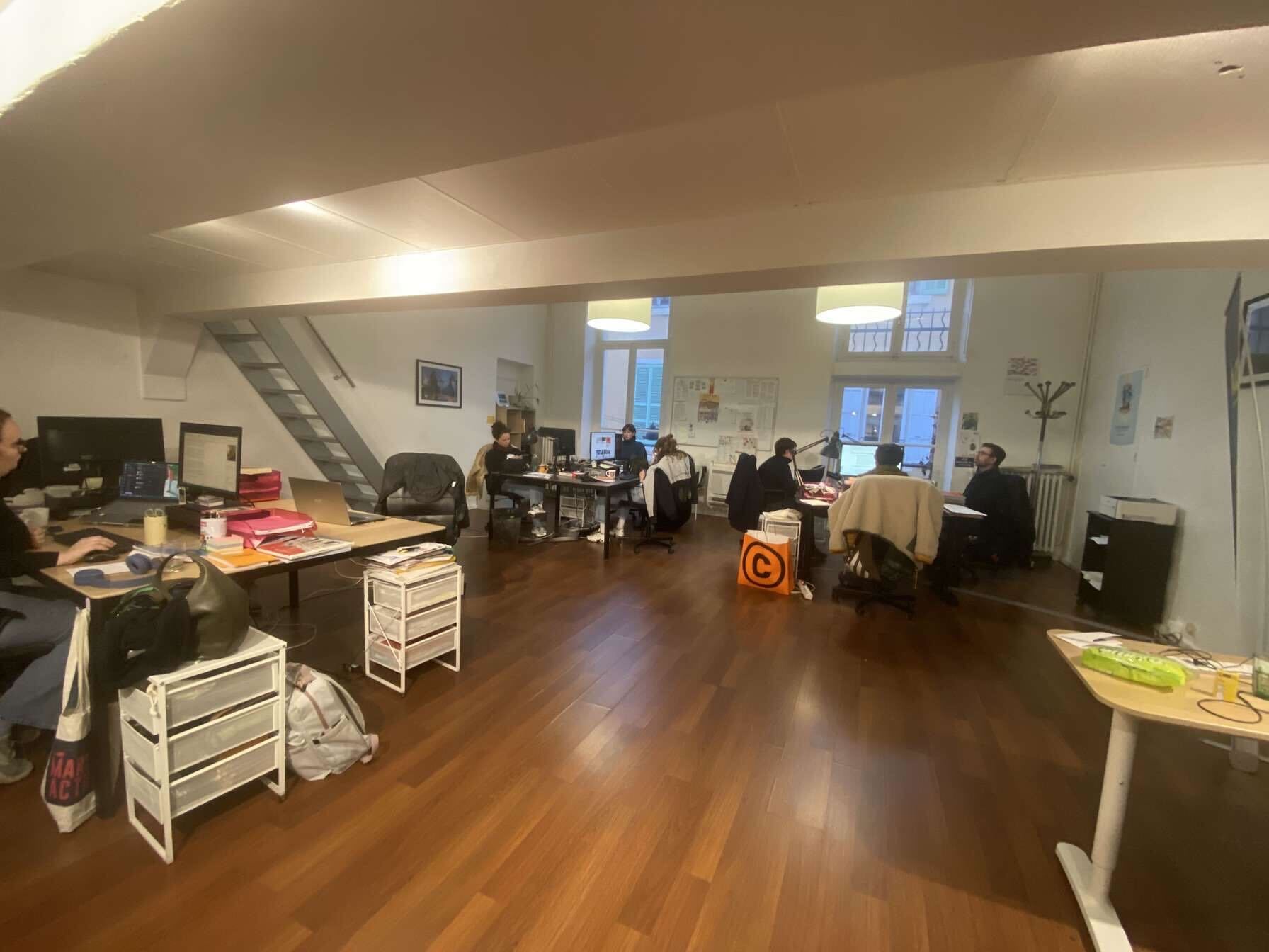 La rédaction de Marsactu. (Photo : Mohamed Youssouf)