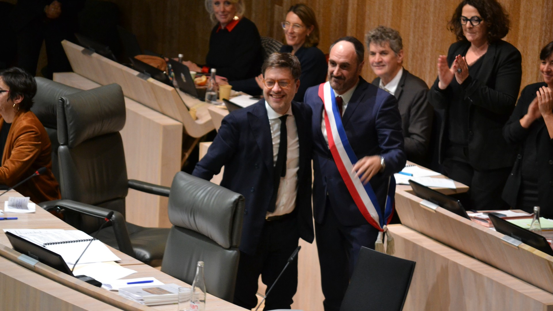 Éric Méry lors de son élection comme adjoint le 12 décembre 2024. (Photo : ML)