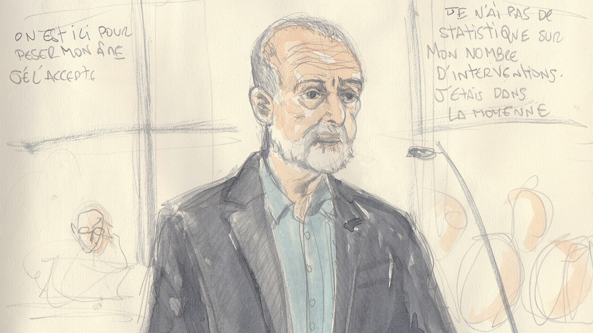 Richard Carta au procès des effondrements de la rue d