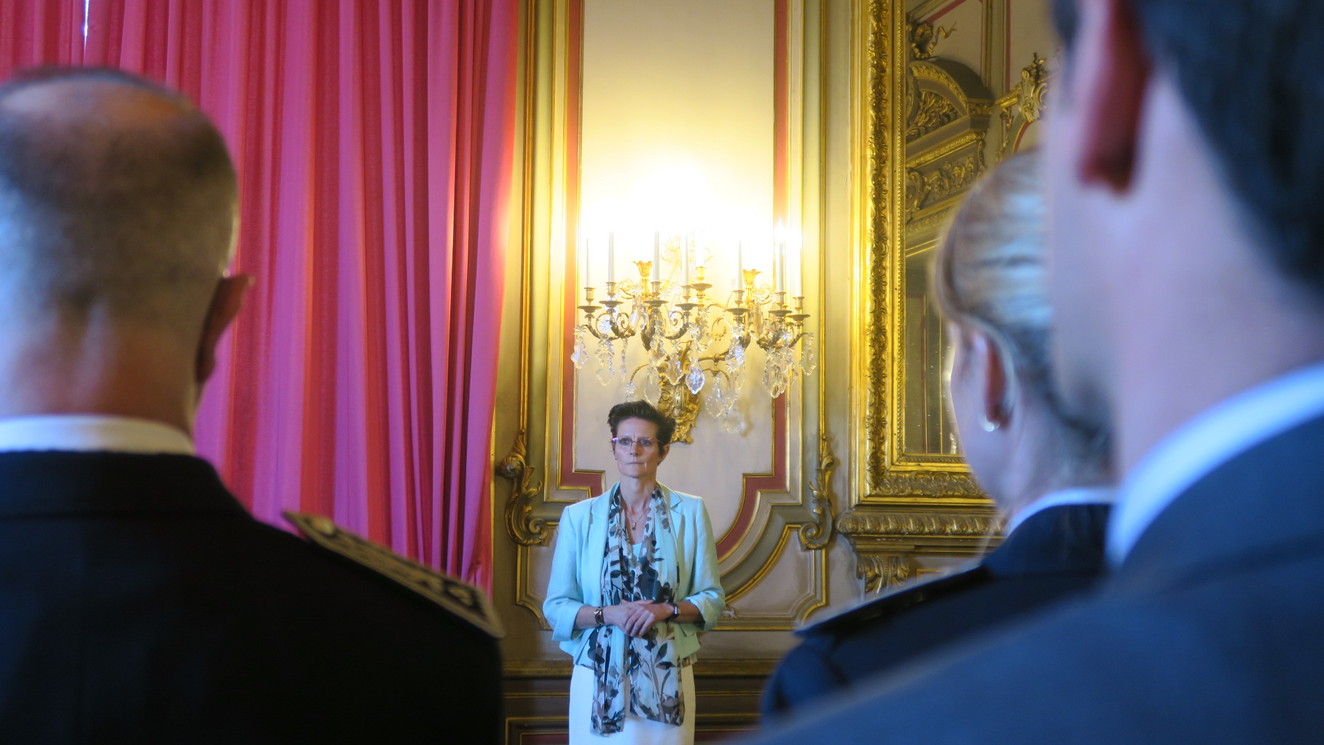 Corinne Simon, lors de son installation officielle en préfecture. Photo : B.G.