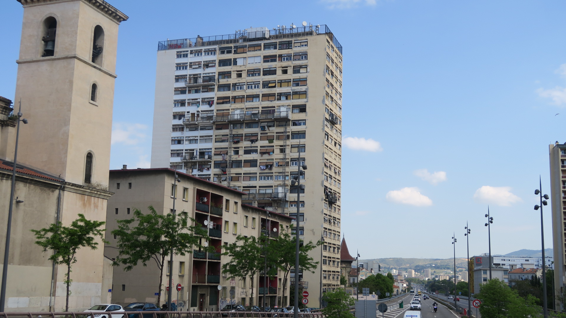 La tour Bel Horizon est soumise aux règles strictes des immeubles de grande hauteur. (Photo : B.G.)