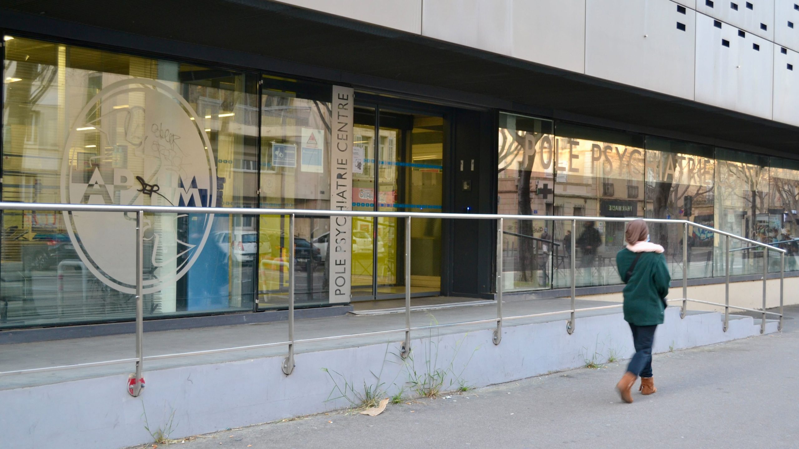 Le pôle psychiatrie de la Conception, dans le 5e arrondissement de Marseille. (Photo : ML)
