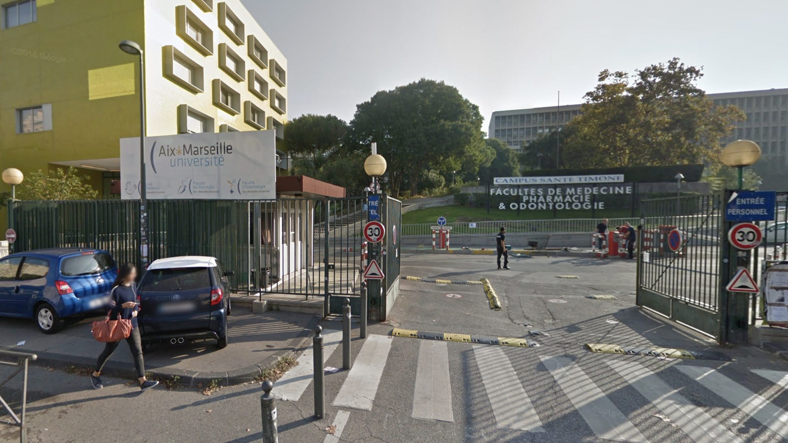 La faculté de médecine de Marseille, à la Timone. (Photo : Google Street View)