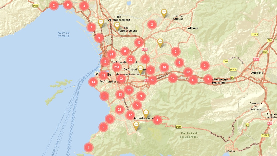 Déjà 750 contributions sur notre carte participative des aménagements cyclables à Marseille