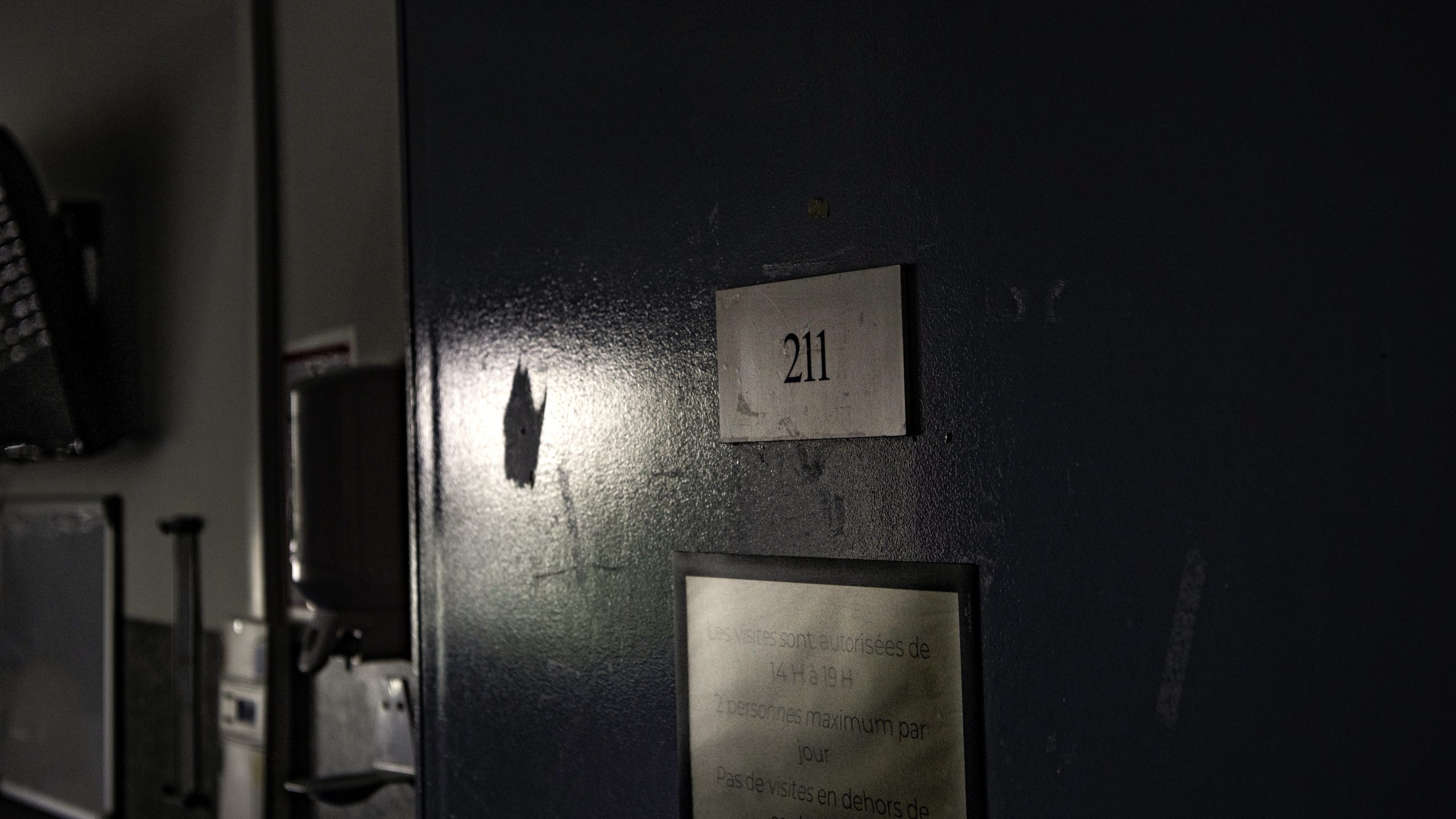 La chambre 211. Patients et personnel y ont été témoins de curieuses manifestations.
(Photo : Guillaume Origoni / Agence Hans Lucas) 