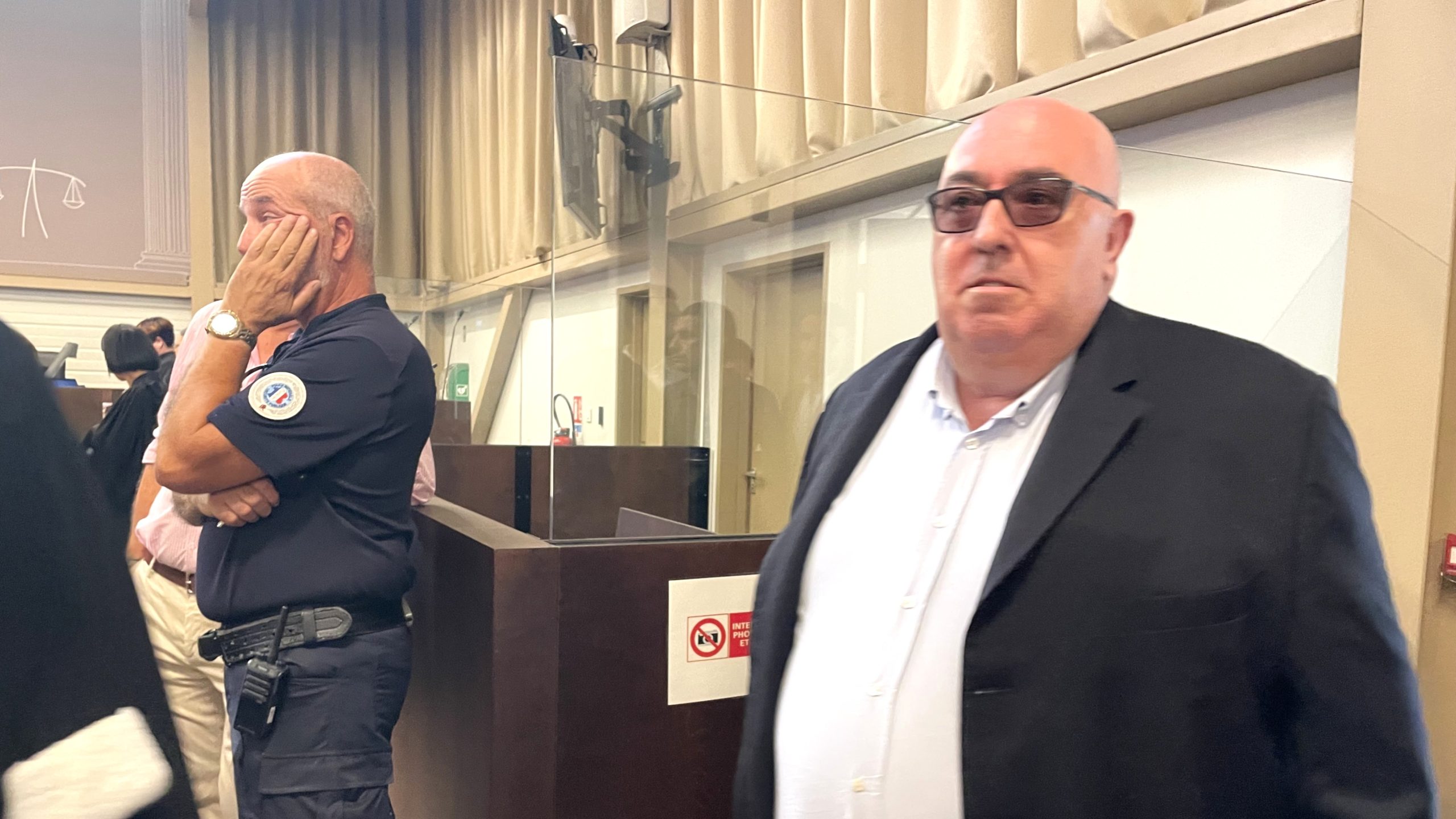 Xavier Cachard, lors du prononcé du jugement du procès du drame de la rue d