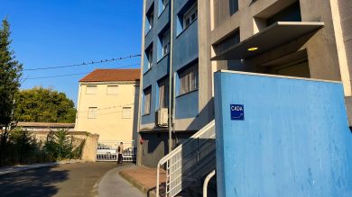 Au centre d'accueil pour demandeurs d'asile (Cada) Adoma du chemin de la Commanderie (15e). (Photo CBy.)