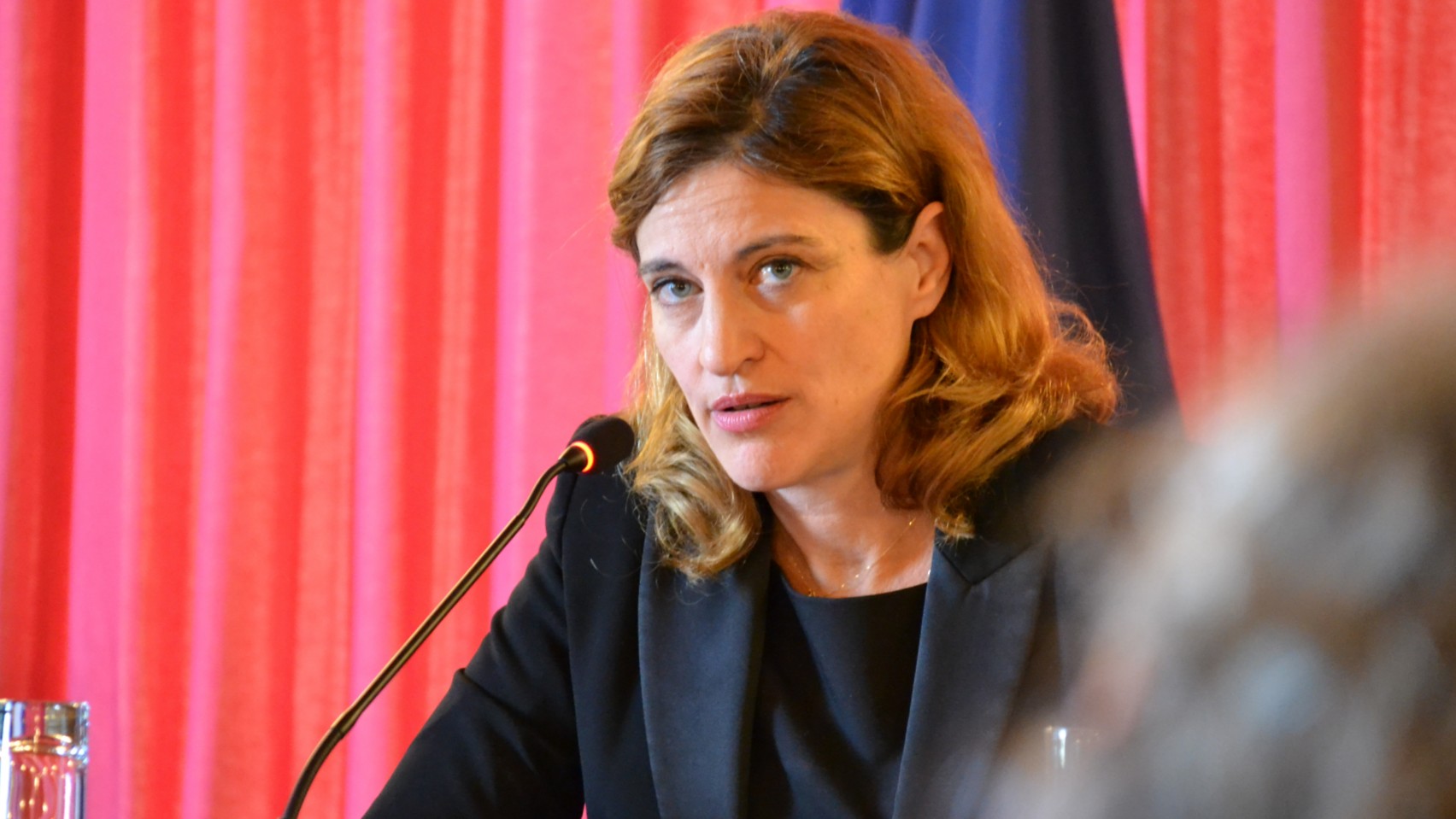 La ministre déléguée chargée de la Ville, Juliette Méadel, le 25 juillet 2025. (Photo : ML)
