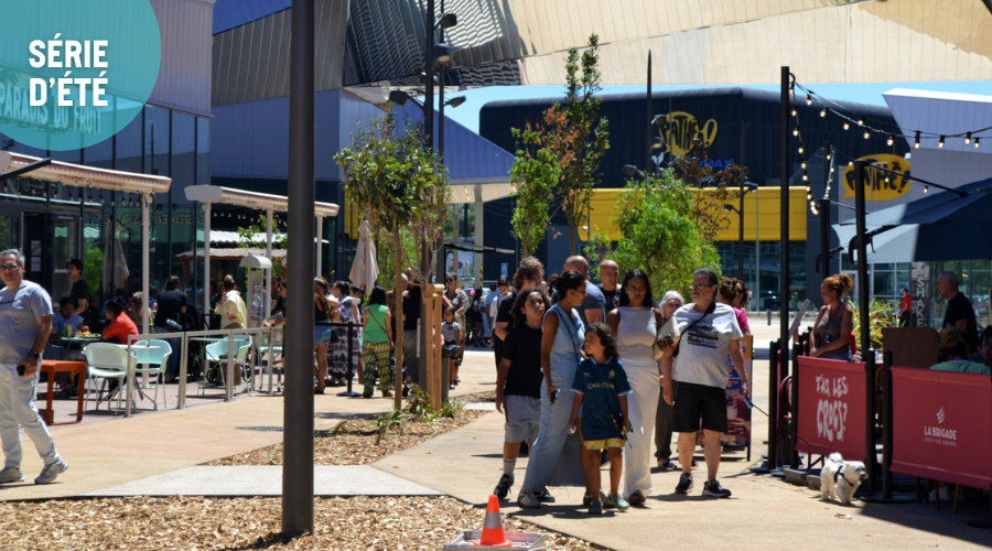 Le "Food Village" de Plan de Campagne a ouvert mi-juillet 2025. (Photo : ML)