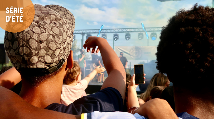 La fête de quartier à la Castellane, le 20 juillet 2025. (Photo : CMB)