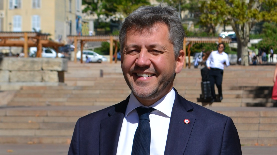 Franck Allisio, en septembre 2025. (Photo : M.L.)
