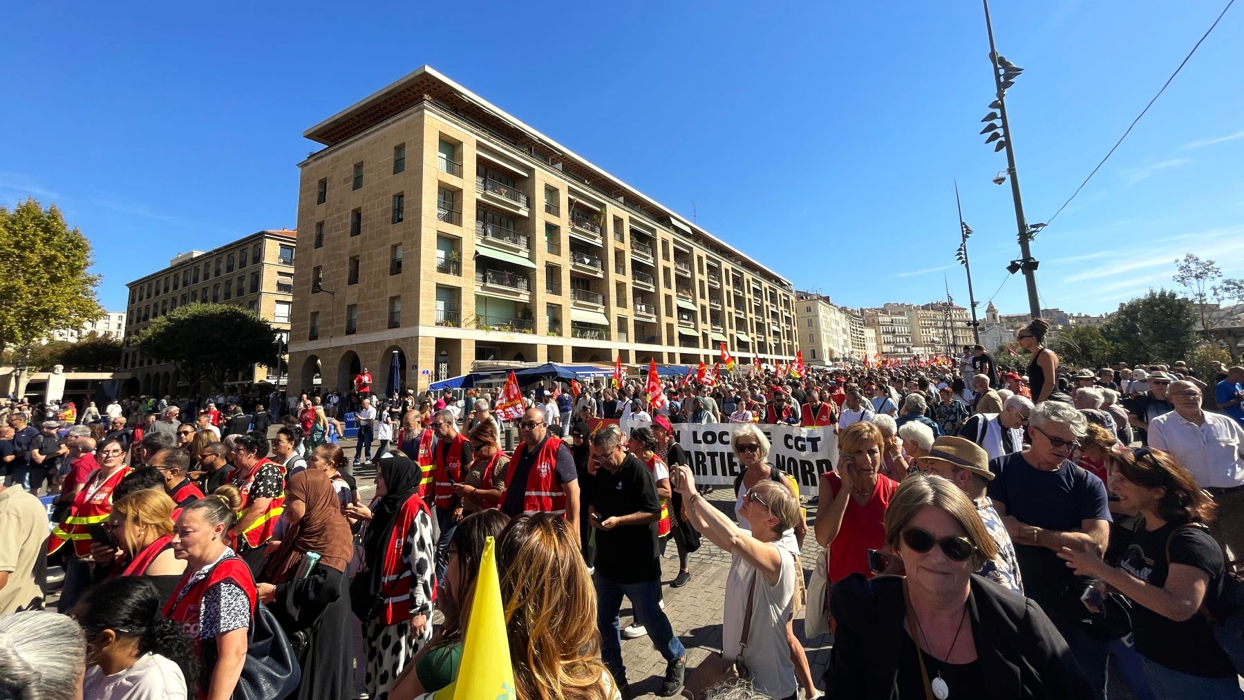 Manifestation du 18 septembre 2025, à Marseille. (Photo : C.By.)