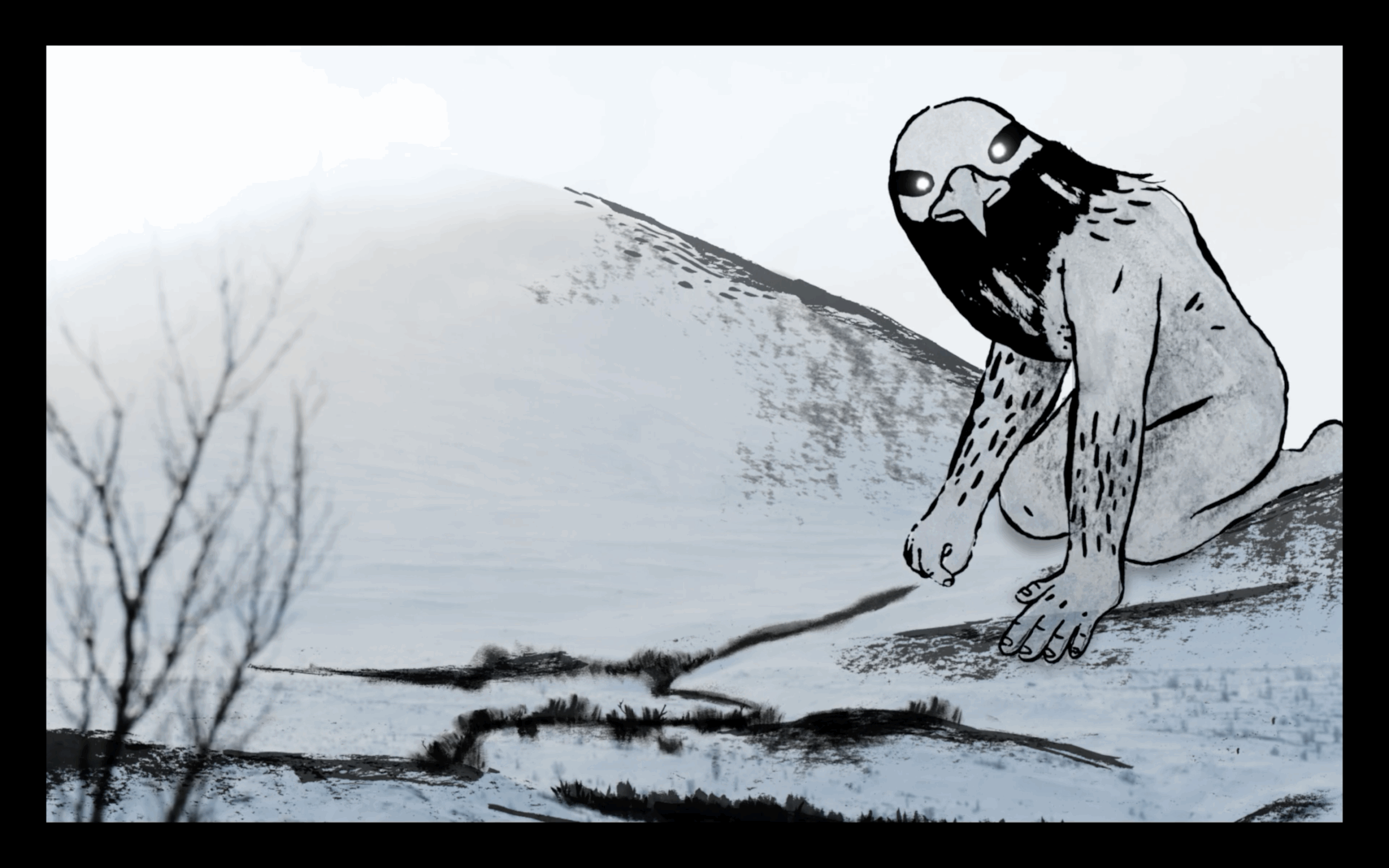 “La Fille à la recherche de la cabane”, quête polaire sur la trace d’un dessinateur de rue