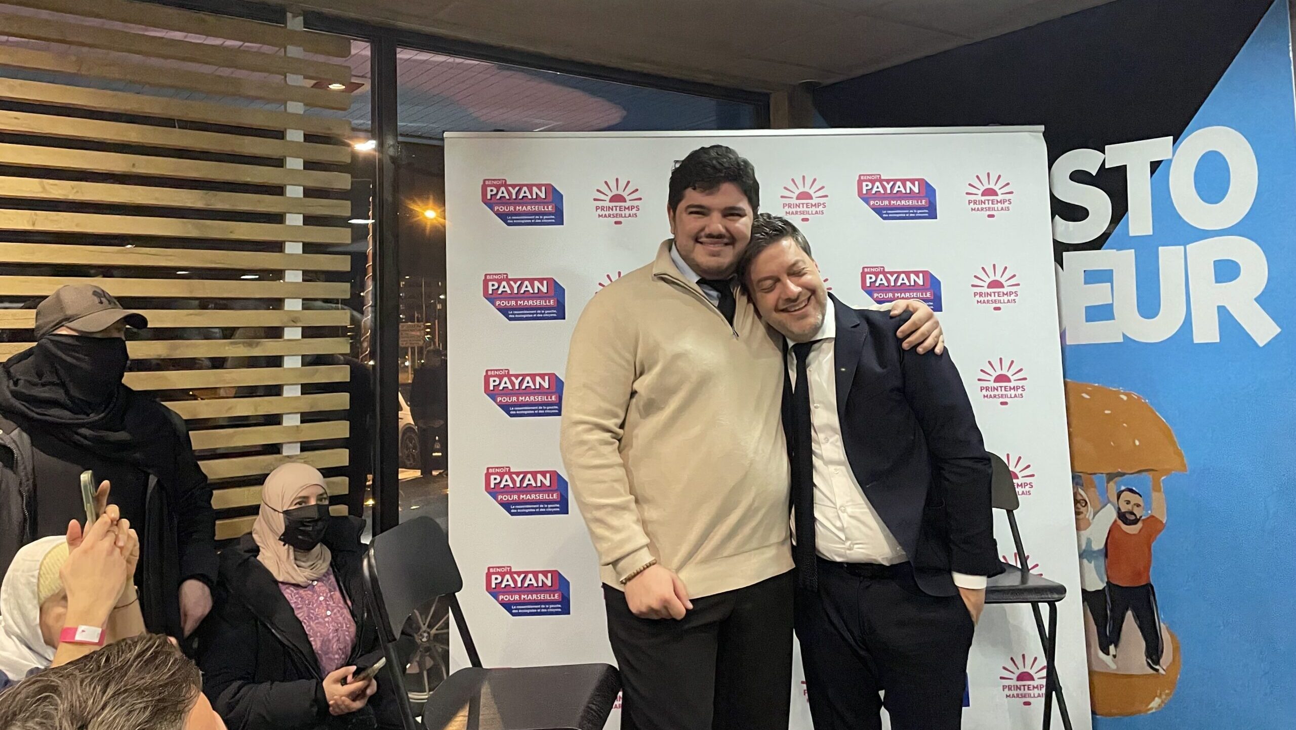 Amine Kessaci et Benoît Payan, le 26 janvier 2026, à l