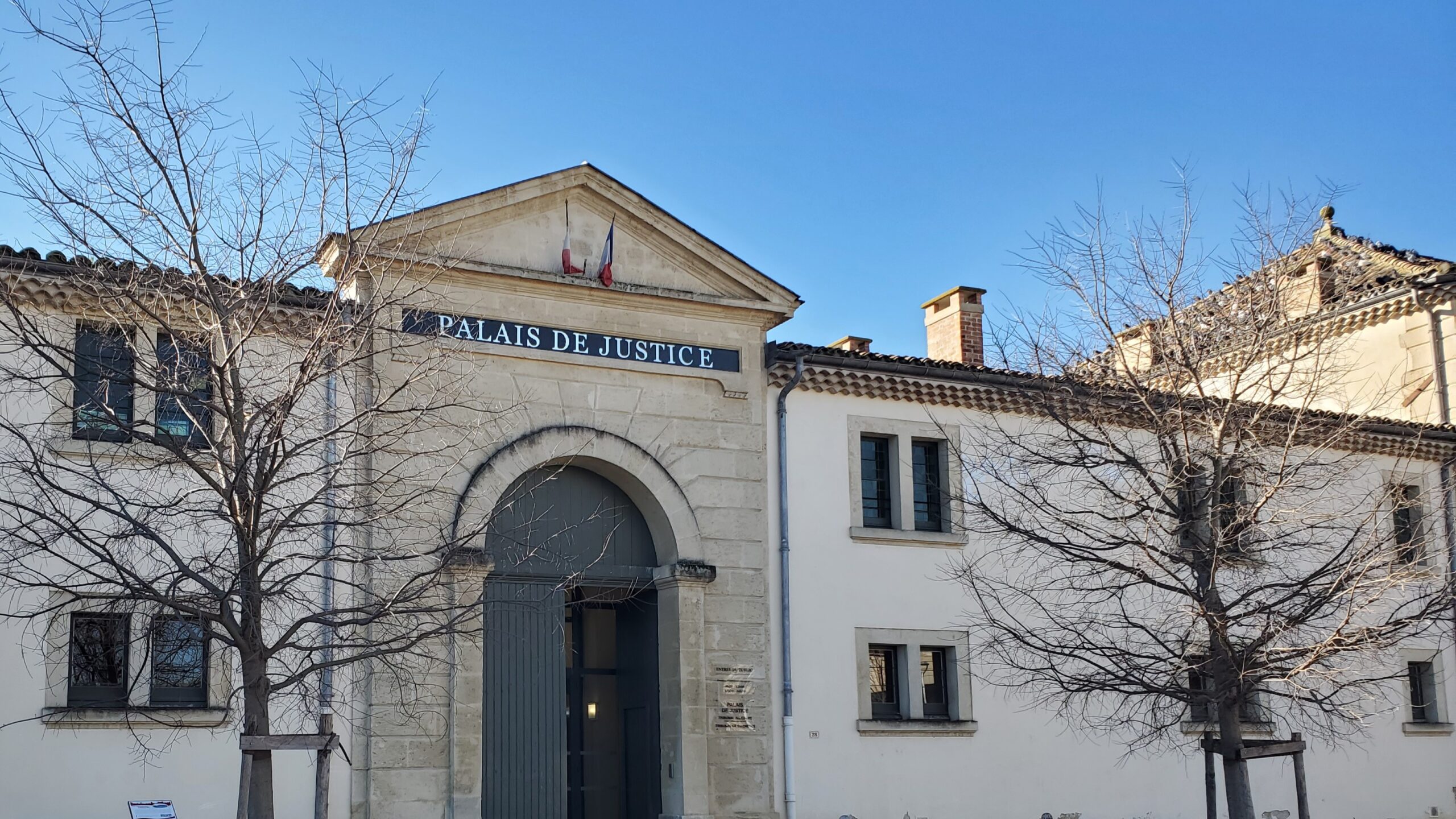 Le tribunal de Tarascon. (Photo : PID)