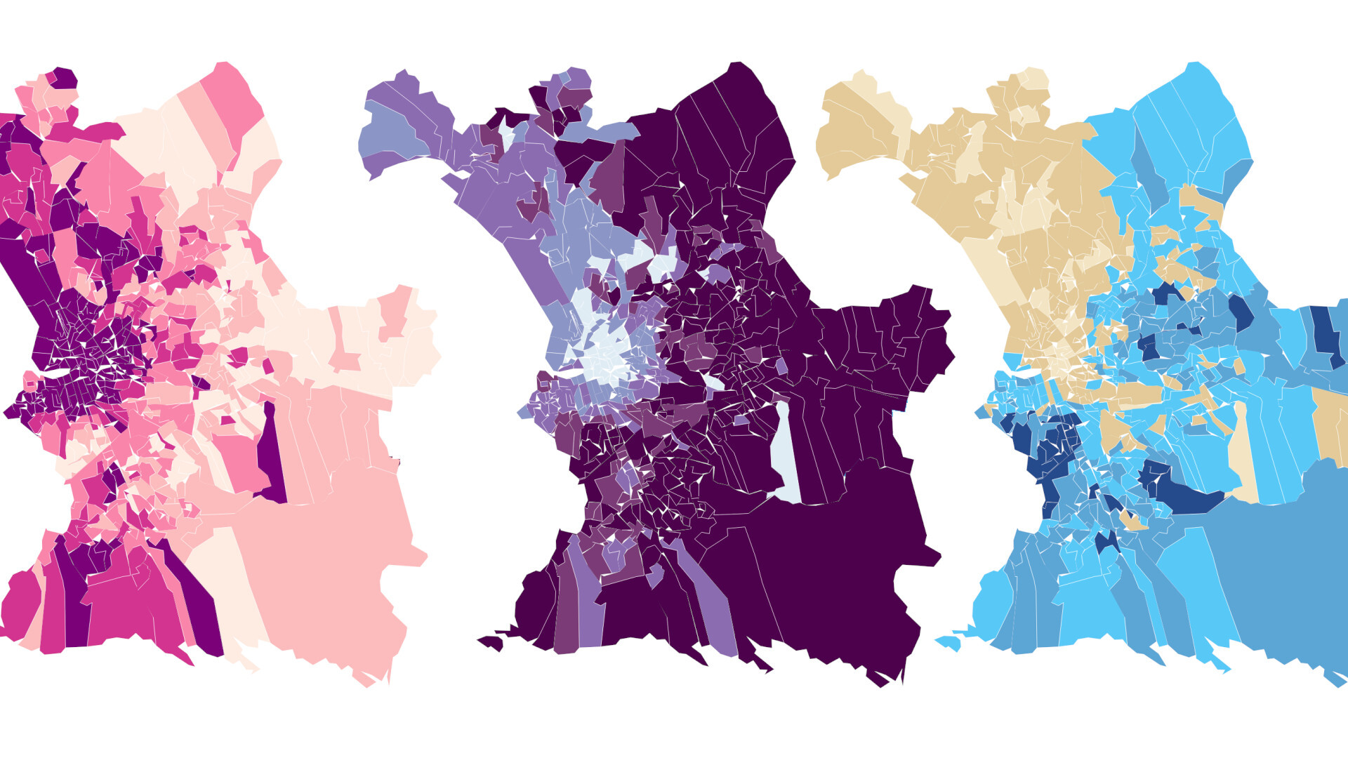 Portrait politique de Marseille en cinq cartes