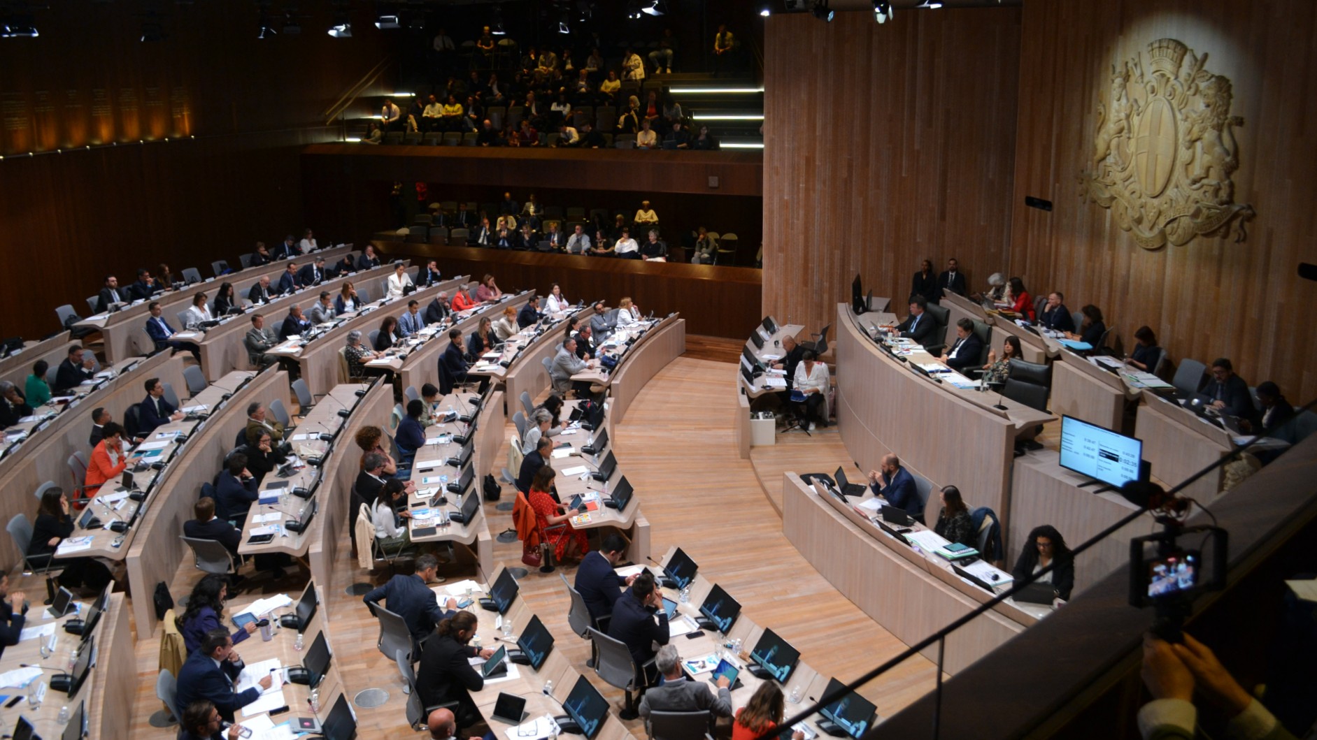 Le conseil municipal de Marseille le vendredi 10 avril 2026. (Photo : ML)