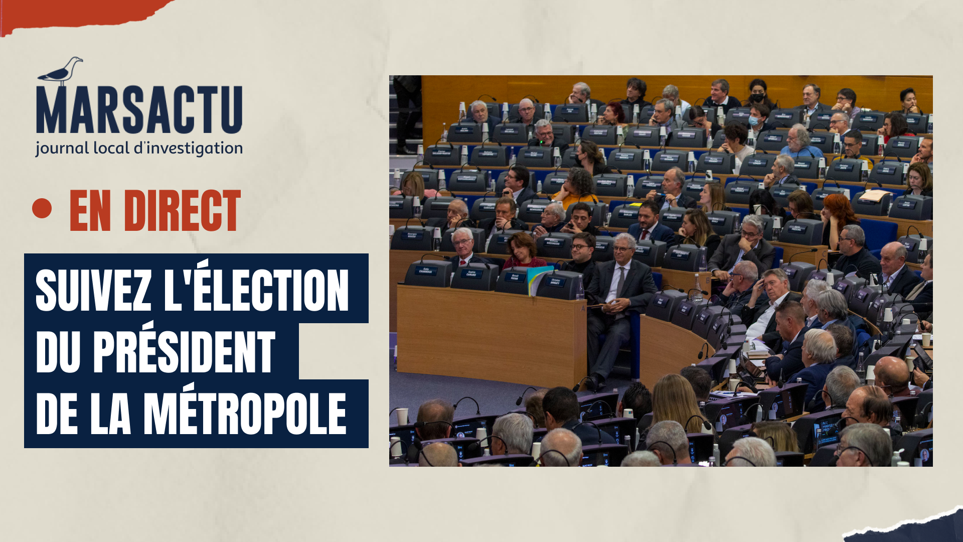Suivez en direct l'élection du président de la métropole