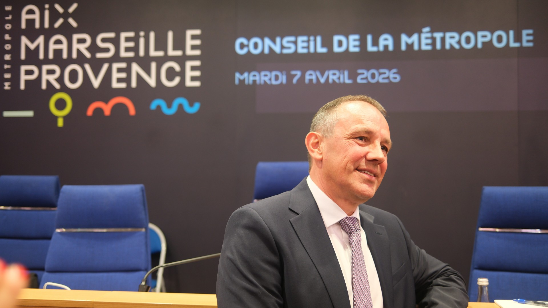 Nicolas Isnard (maire Les Républicains de Salon-de-Provence), nouveau président de la métropole. (Photo : ML)