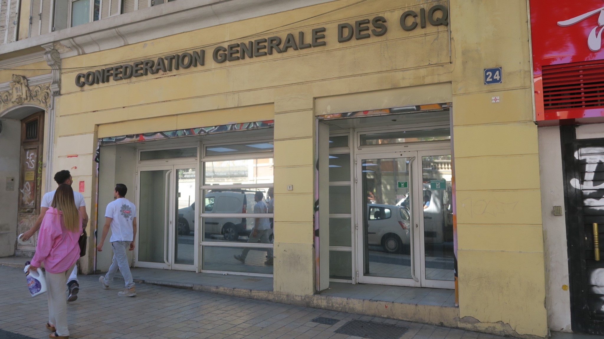 Le siège de la confédération des CIQ, boulevard Garibaldi. (Photo : B.G.)