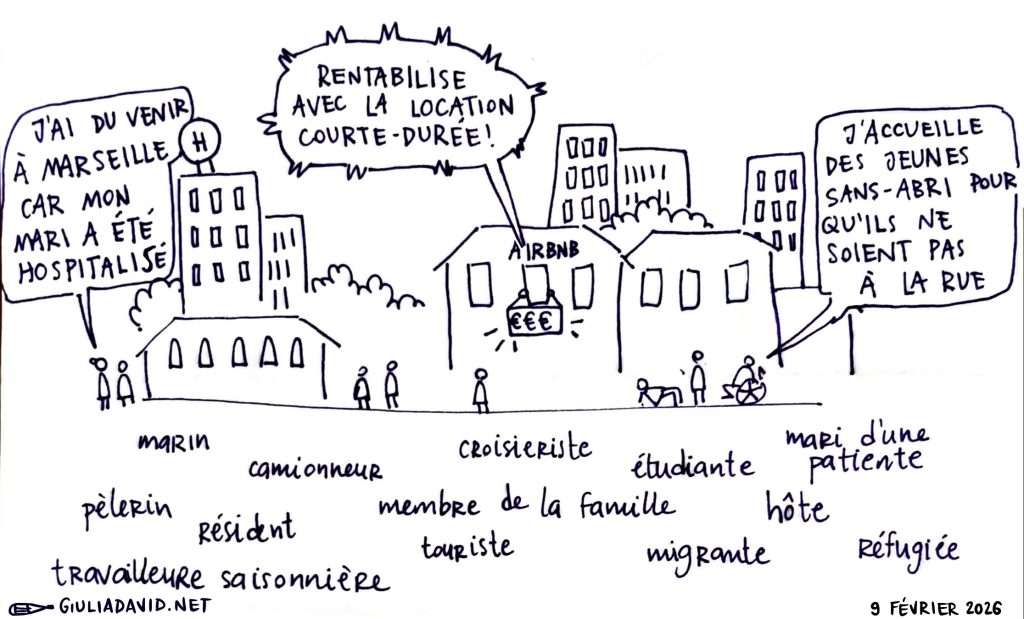 Rencontre Marseille : ville d’hospitalités, vraiment ? Février 2026 © Giulia David