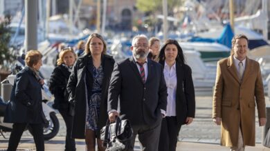 Premier conseil municipal de Marseille, le 30 mars 2026. (Photo Emilio Guzman)