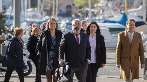 Premier conseil municipal de Marseille, le 30 mars 2026. (Photo Emilio Guzman)