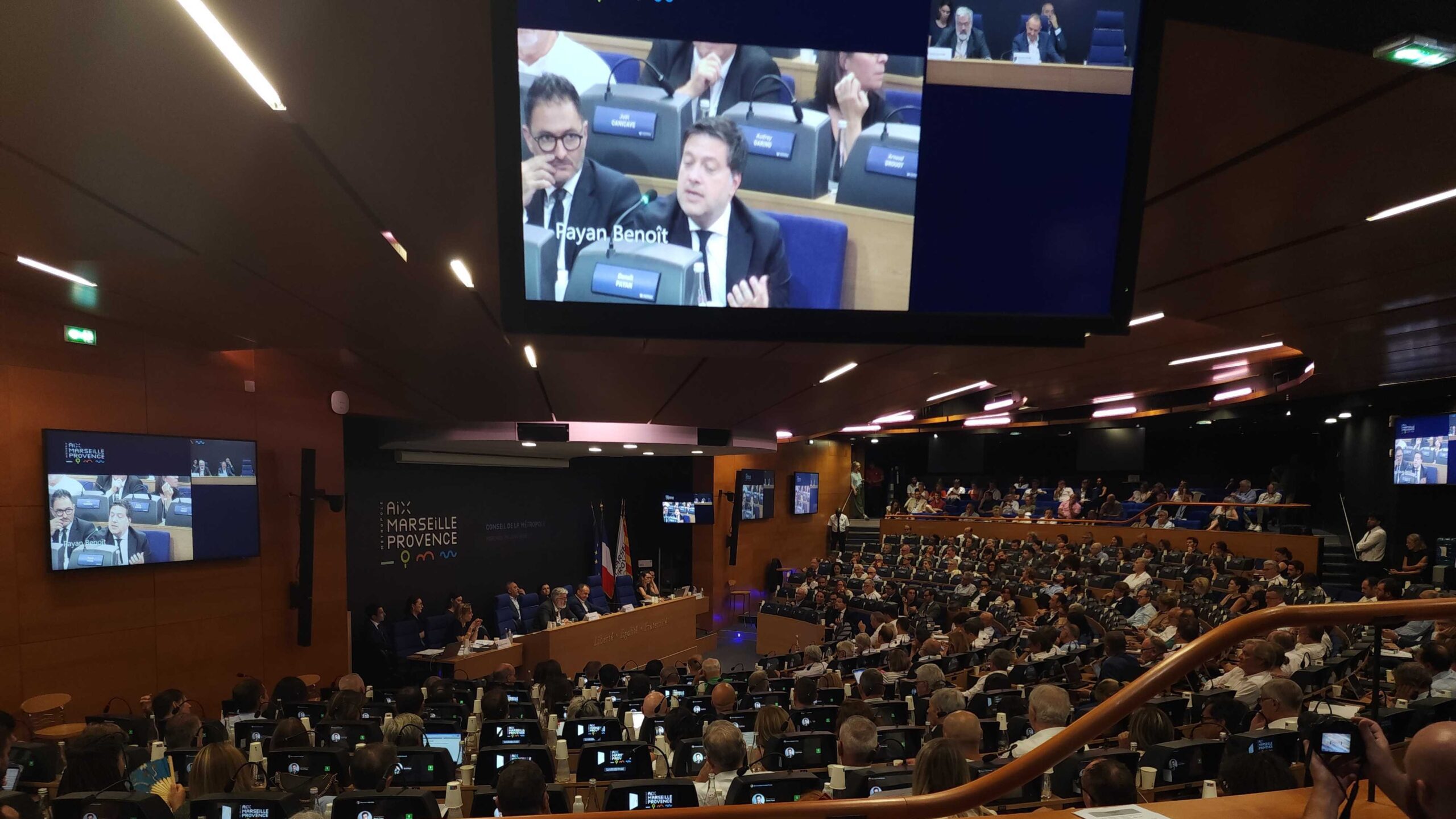 Premier débat budgétaire pour la métropole. (Photo : Elie Mallet)