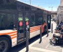 Des membres du collectif CHO3 qui militent pour l'accès des bus marseillais à tous, à Marseille le 11 juin 2026. (Photo C.By.)