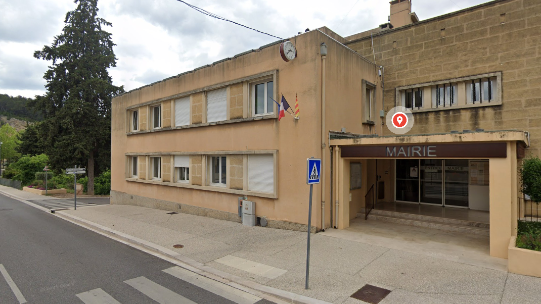 La mairie de Meyrargues, capture d