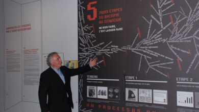 Alain Chouraqui, président du site-mémorial du site-mémorial Camp des Milles. (Photo DR)