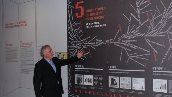 Alain Chouraqui, président du site-mémorial du site-mémorial Camp des Milles. (Photo DR)