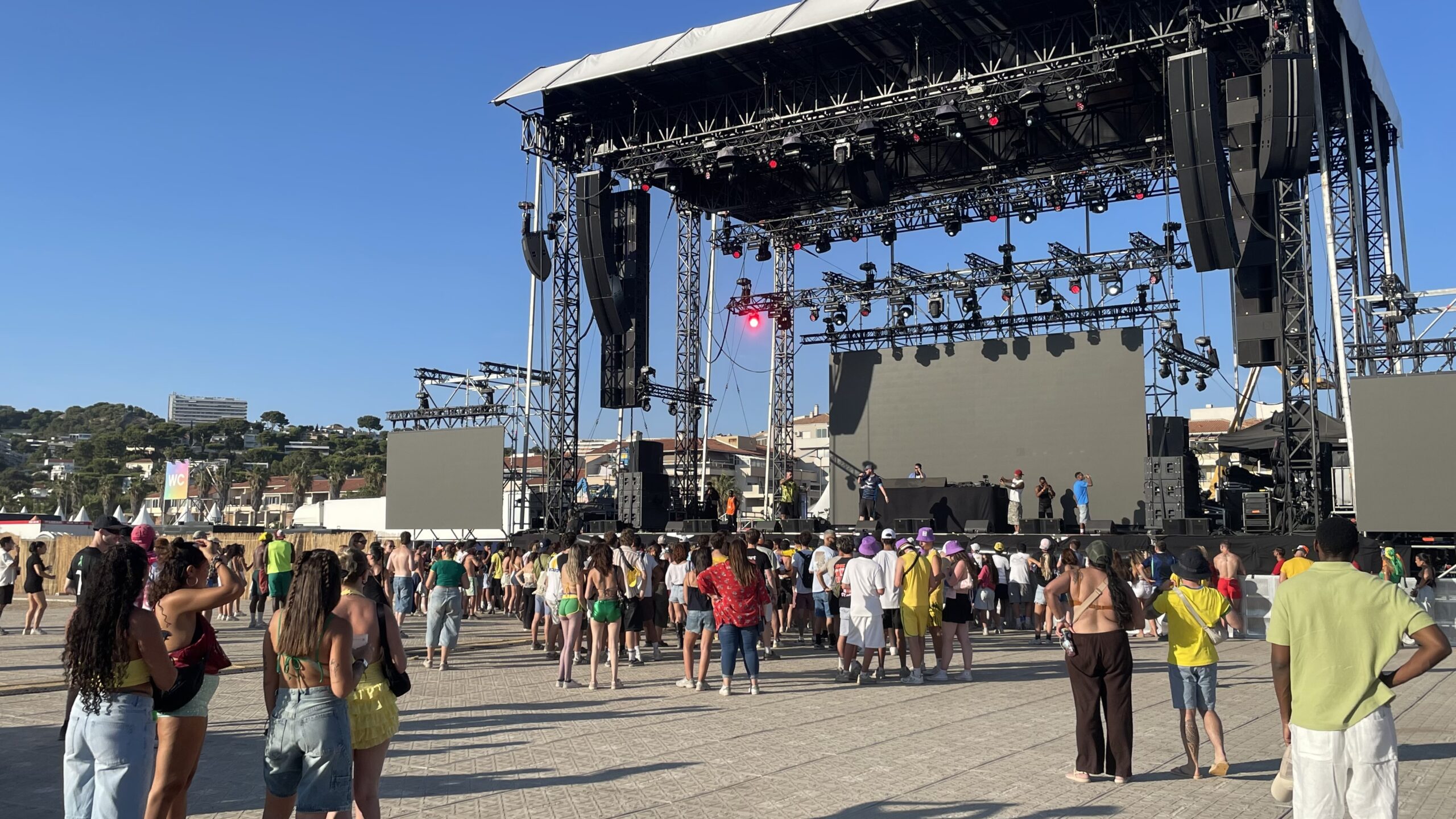 La scène principale du Delta Festival, lors du jour d