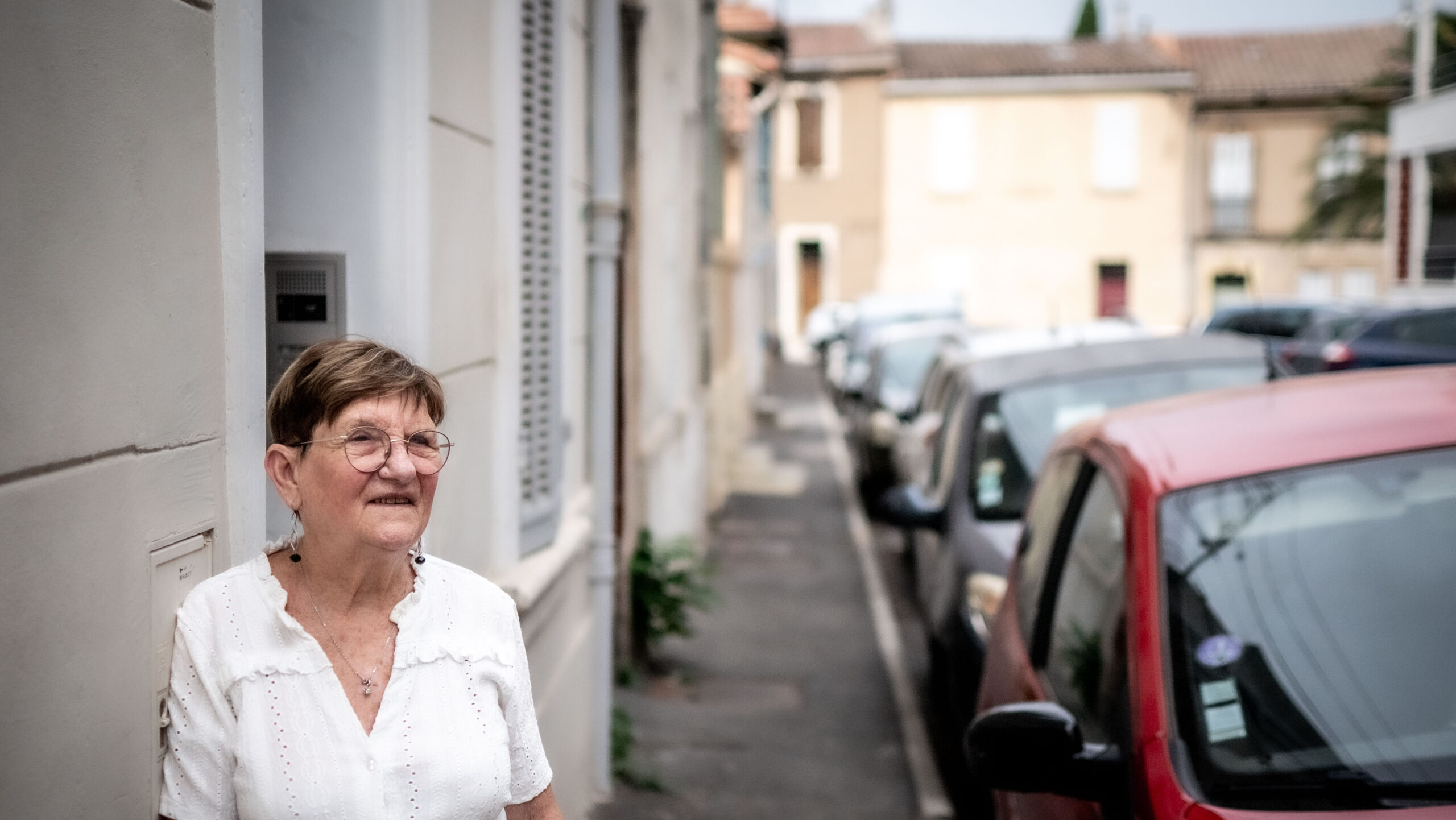 Marie-Jo vit dans "la traverse" Bonnardel (4ᵉ arrondissement) depuis 75 ans. (Photo PM)