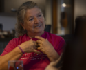 Sylvie Pioli, ancienne infirmière au centre hospitalier de Martigues, se bat pour faire reconnaître comme maladie professionnelle, le cancer dont elle a souffert. (Photo Emilio Guzman)