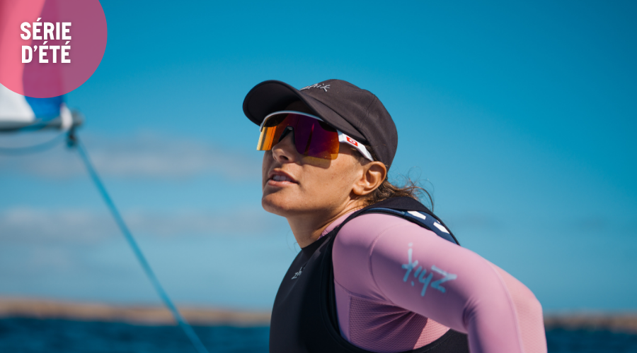 Louise Cervera, la championne du monde pour qui la voile est un “moyen d’expression”