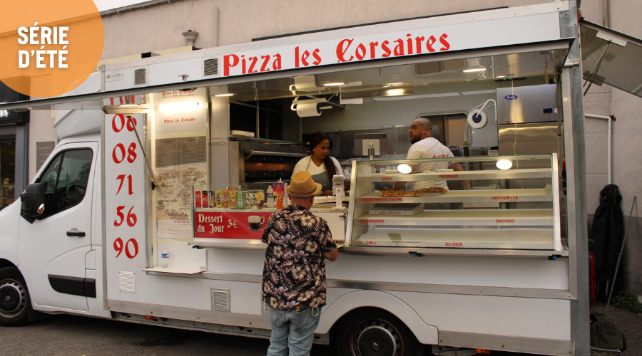 Le camion-pizza de Ben et Mara, sur l